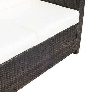 Outsunny Loungesofa Rattan Sofa