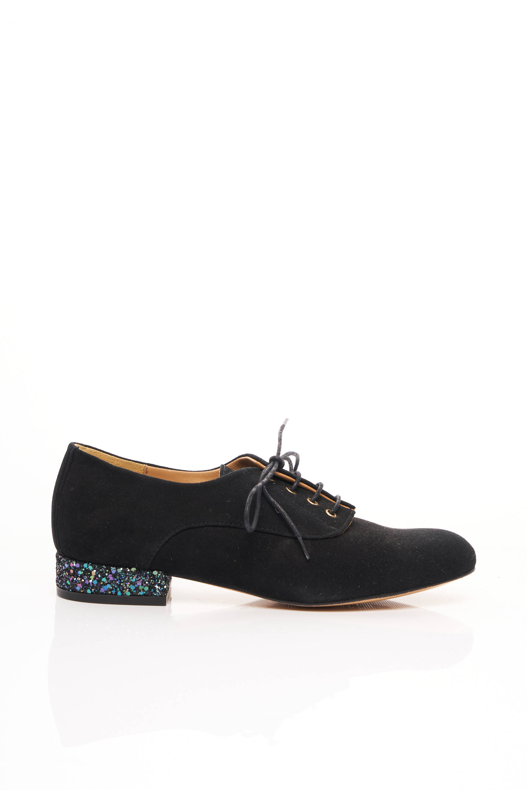 Mellow Yellow Derby Femme couleur noir