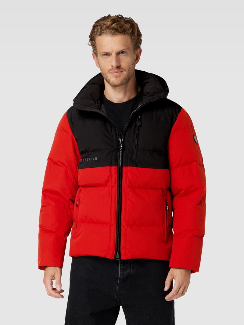 Funktionsjacke in Two-Tone-Machart Modell 'ROYAL FLASH' in orange
