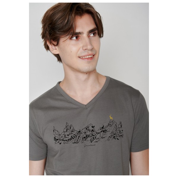 GreenBomb - Nature Goats Family (Peak) - T-Shirt