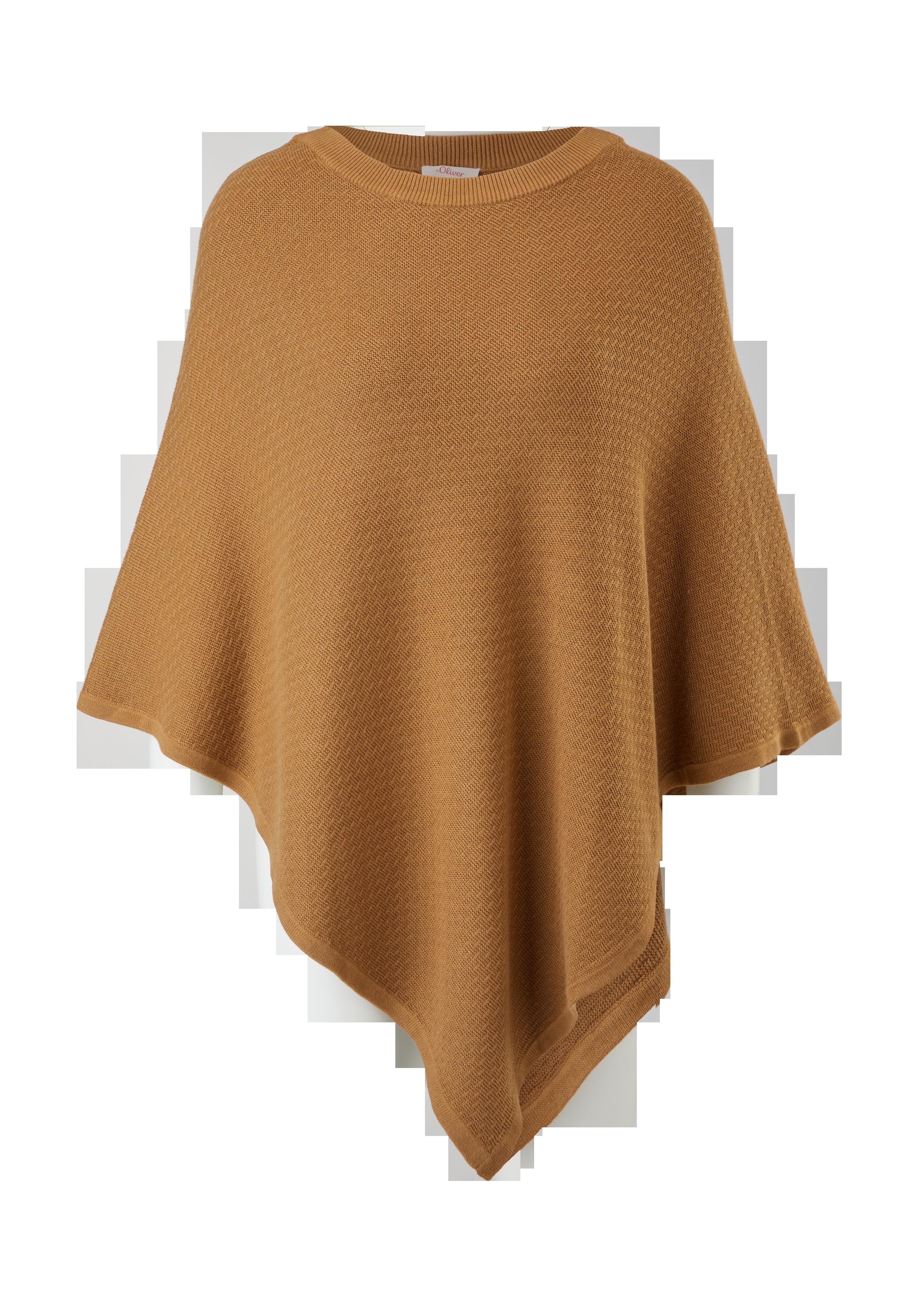 Poncho aus Baumwollmix  2119753-8469