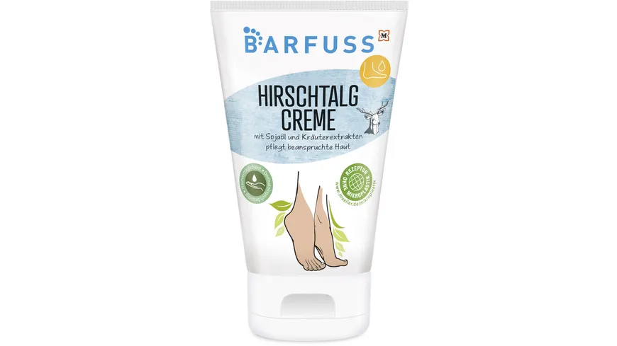 BARFUSS Hirschtalg Fusscreme 75 ml