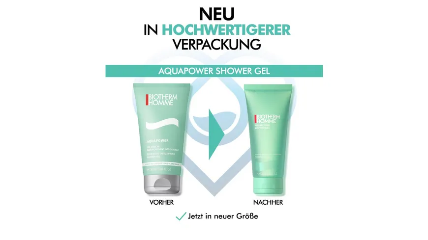 BIOTHERM HOMME Aquapower Duschgel 200 ml