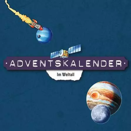 Mystery kids Adventskalender - Im Weltall - Kinderspiel ab 6 Jahren