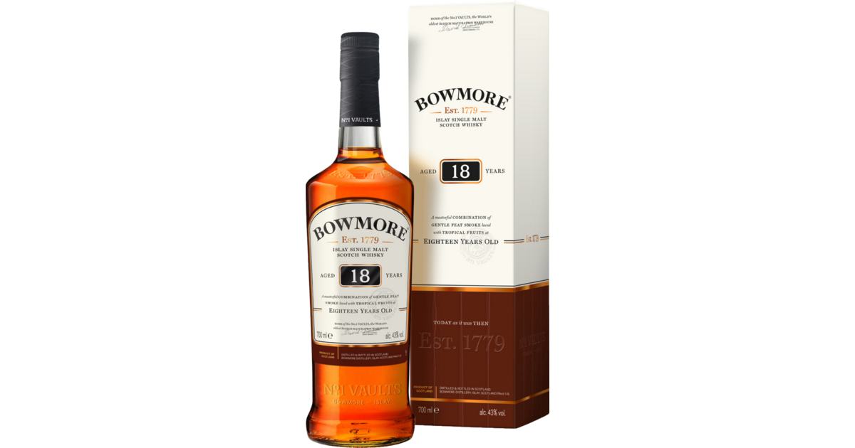 Bowmore 18 Years Islay Single Malt Scotch Whisky