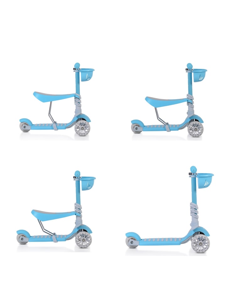 Moni Kinderroller, Bubblegum 2 in 1 in blau günstig kaufen onesize