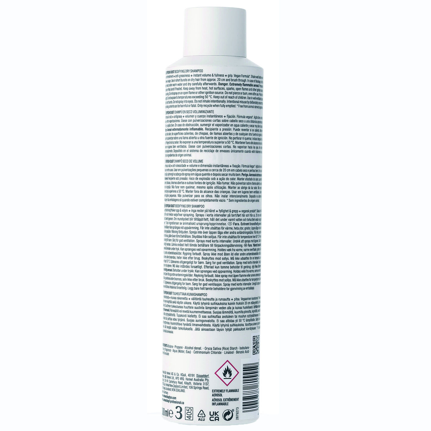 Schwarzkopf Professional OSiS+ Refresh Dust Shampoing Sec Gainant
