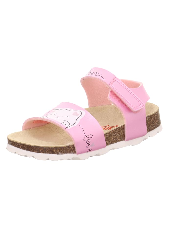superfit Tieffußbett Sandale FUSSBETTPANTOFFEL in Rosa günstig kaufen