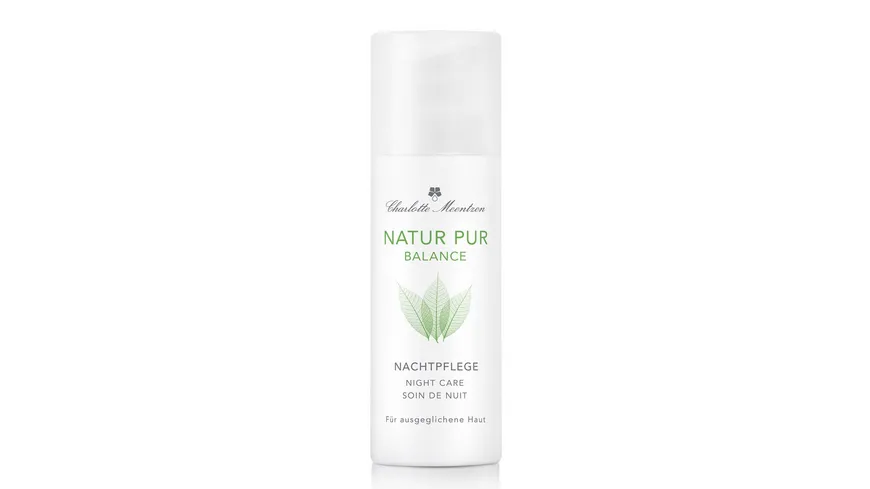 Charlotte Meentzen NATUR PUR BALANCE Nachtpflege 50 ml