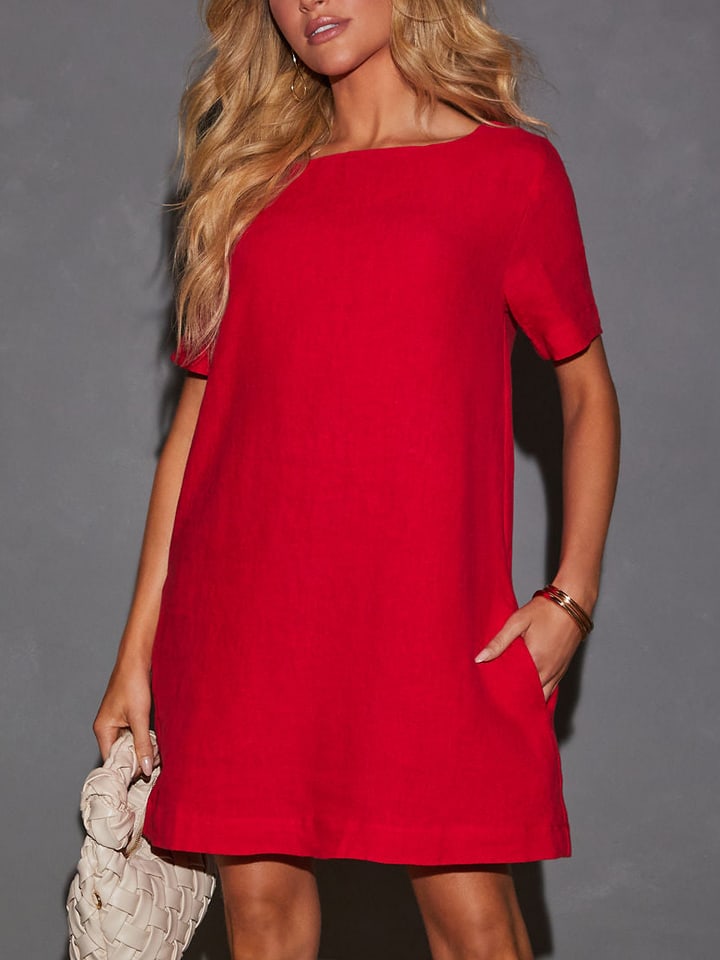 LA Angels Kleid in Rot günstig kaufen