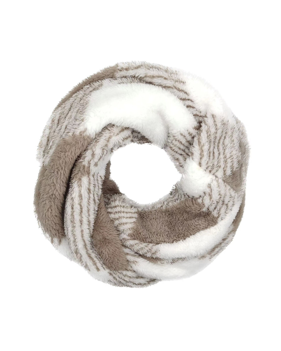 Loopschal aus Kunstfell