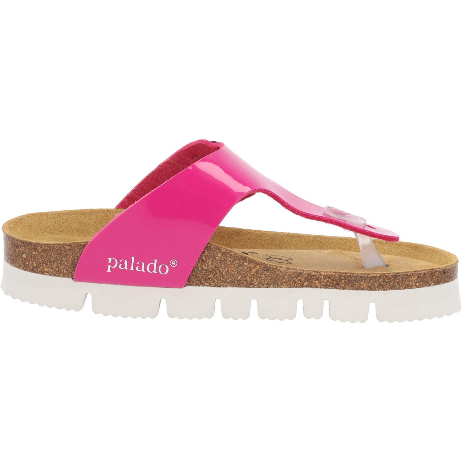 Palado Kos PL Lack, Zehentrenner, Damen, Pink