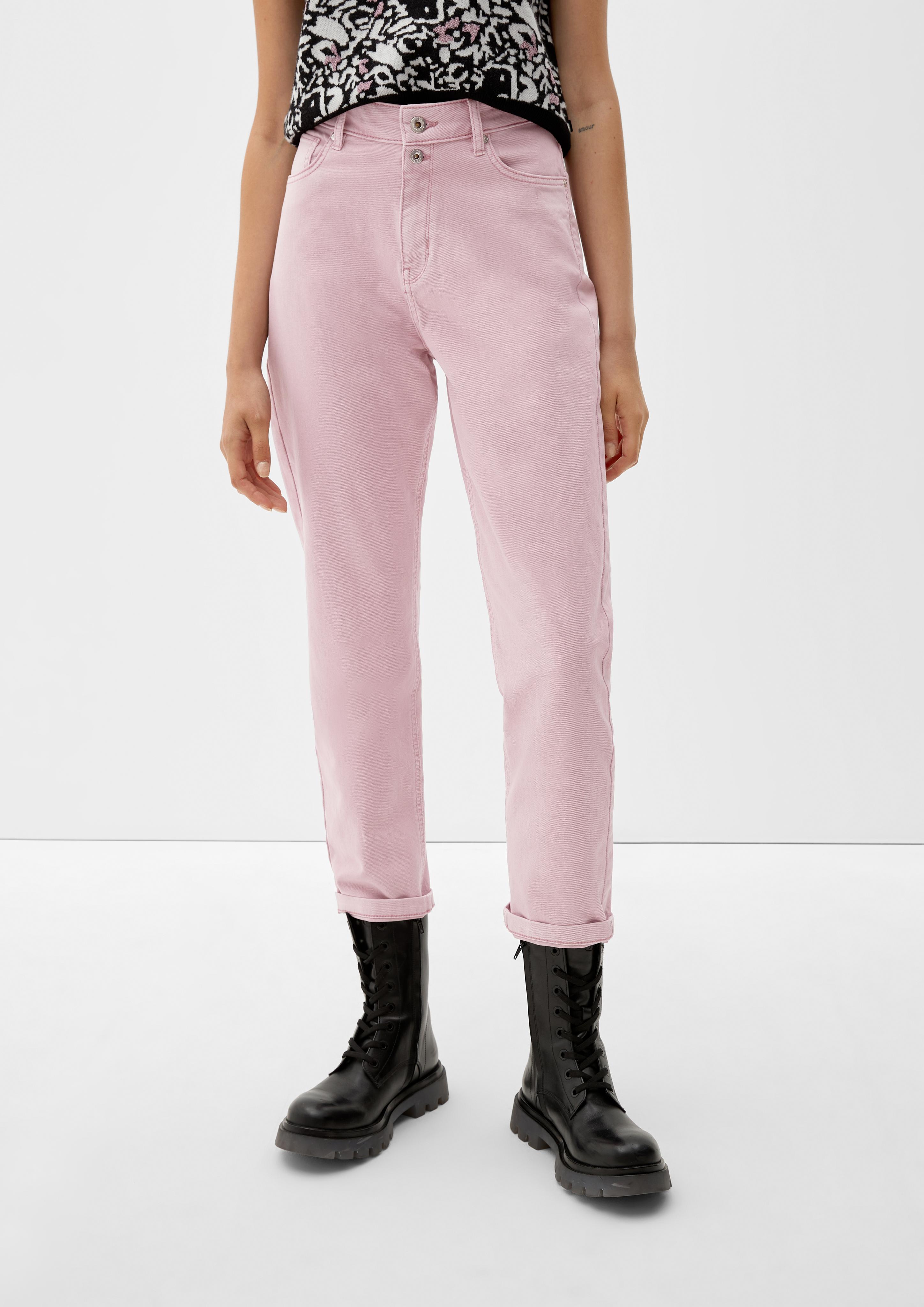 Slim: Hose im Mom Fit  2119520-4311