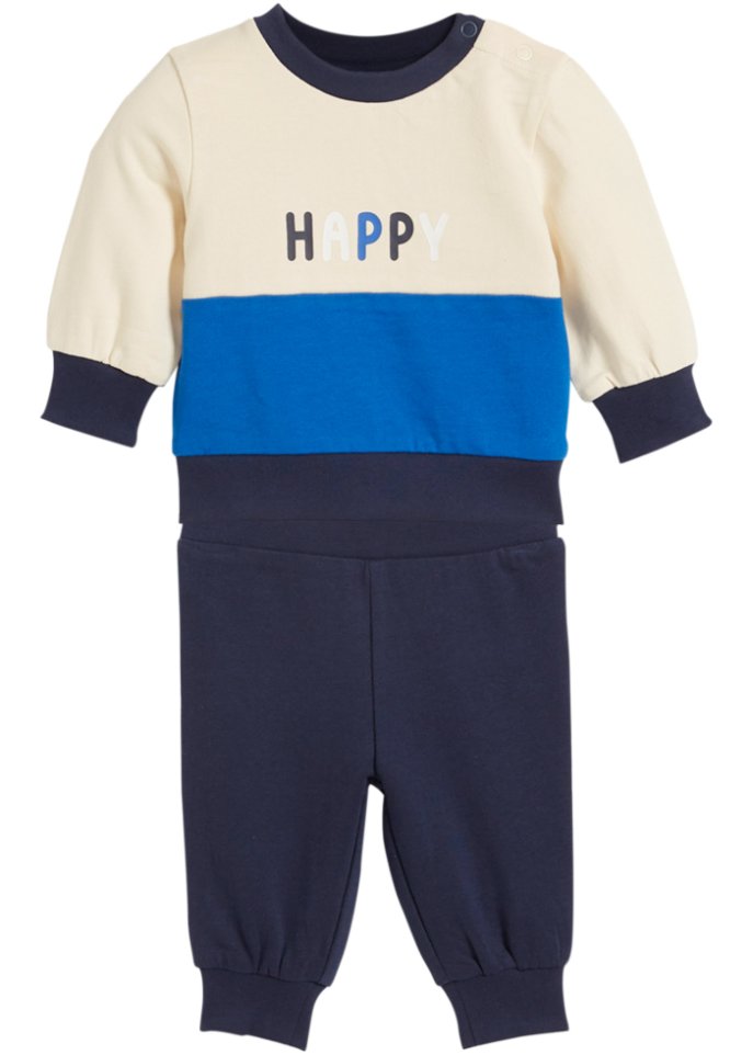 Baby Sweatshirt und Hose aus Bio-Baumwolle (2-tlg.Set)