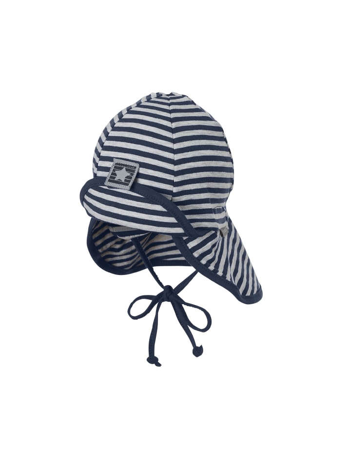 Sterntaler OCS Schirmmütze mit Nackenschutzschutz in marineblau günstig kaufen