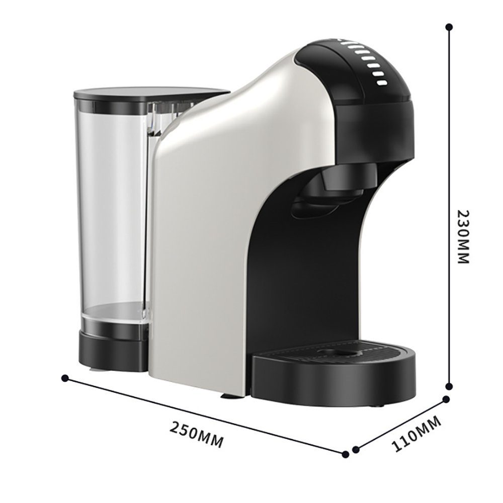 KREATE Kaffeemaschine mit Mahlwerk Kaffeemaschine mit Mahlwerk, Kaffeemühle, mit Digitaler Touch-Steuerung, 20 bar, Timer-Standby