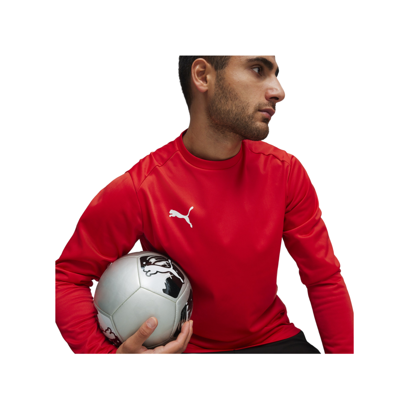 PUMA teamGOAL Training Sweatshirt Rot F01
