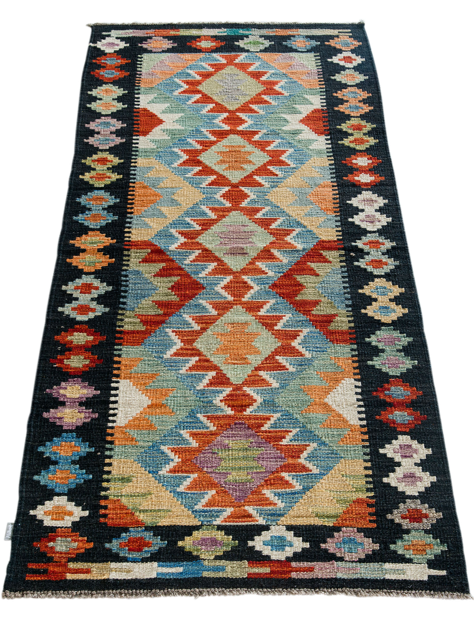Afghan Kelim ca. 74 x 200 cm, Unikat / Einzelstück