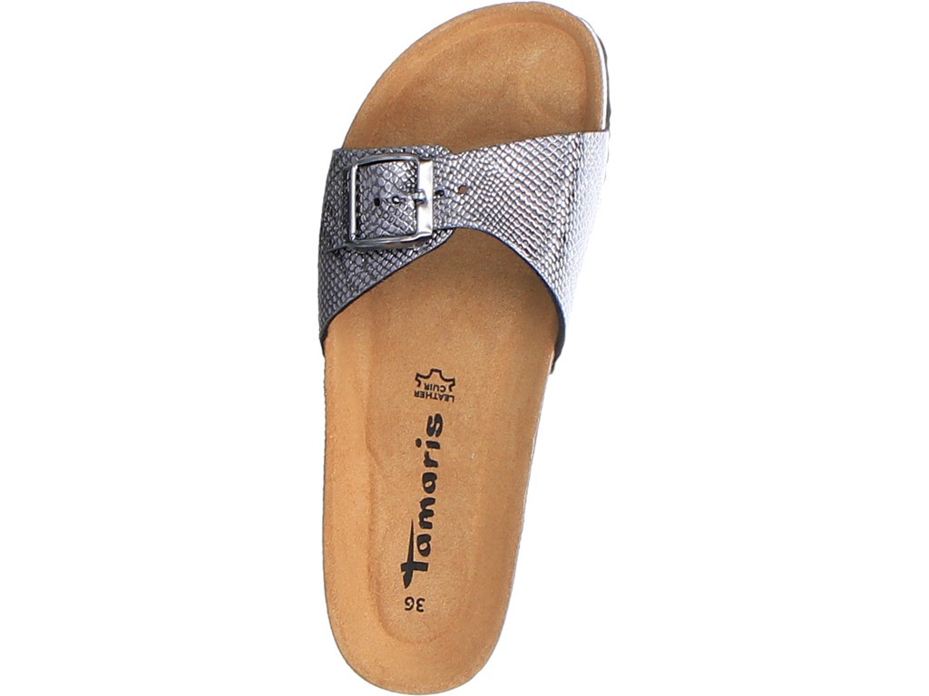 TAMARIS Klassische Sandalen bunt Da.-Pantolette