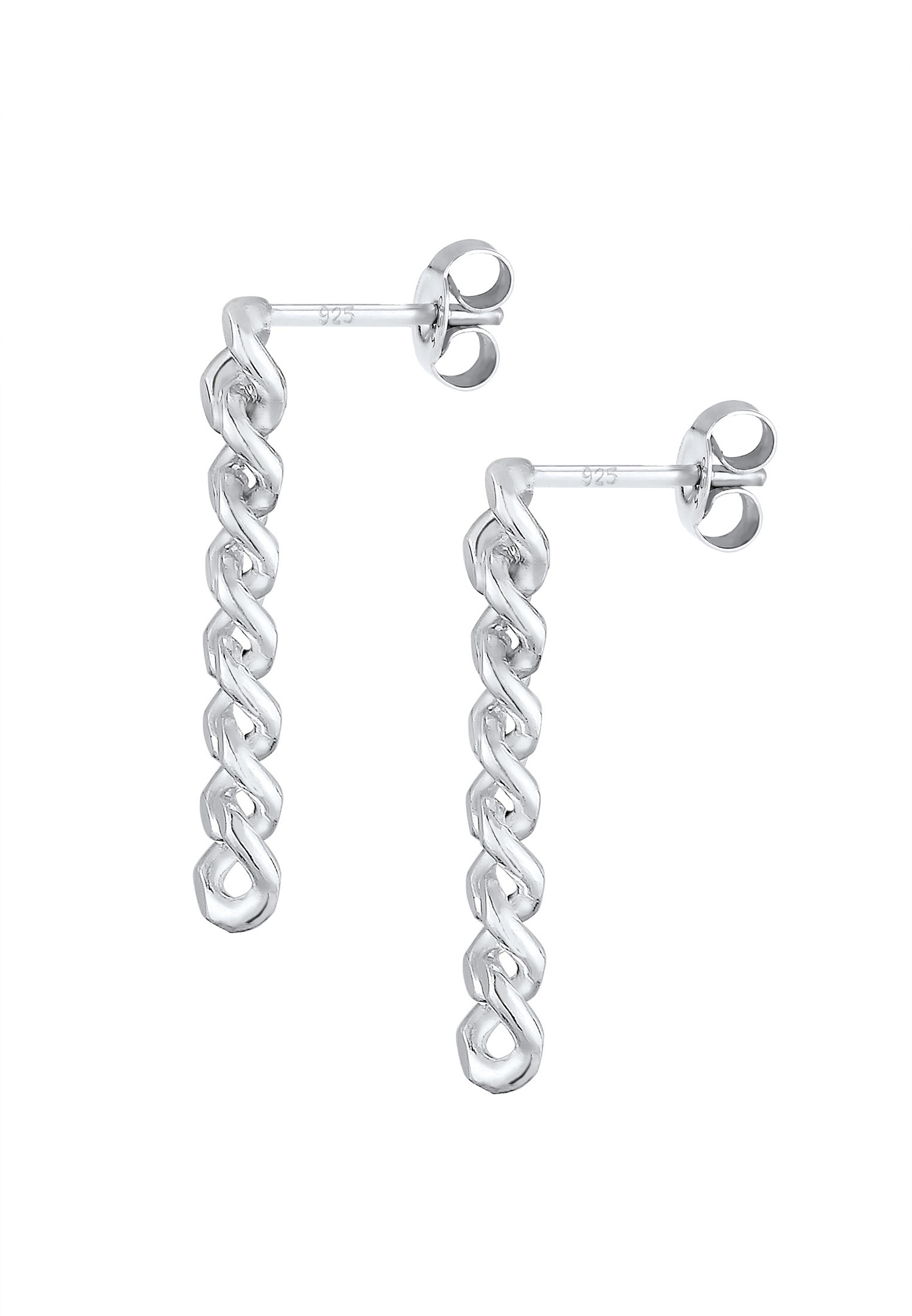 Elli Chaine Base Women's Earrings - (925/1000) Silver