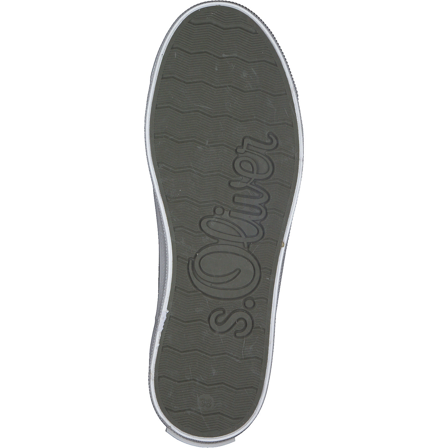 s. Oliver 23618, Sneakers Low, Damen, Grün