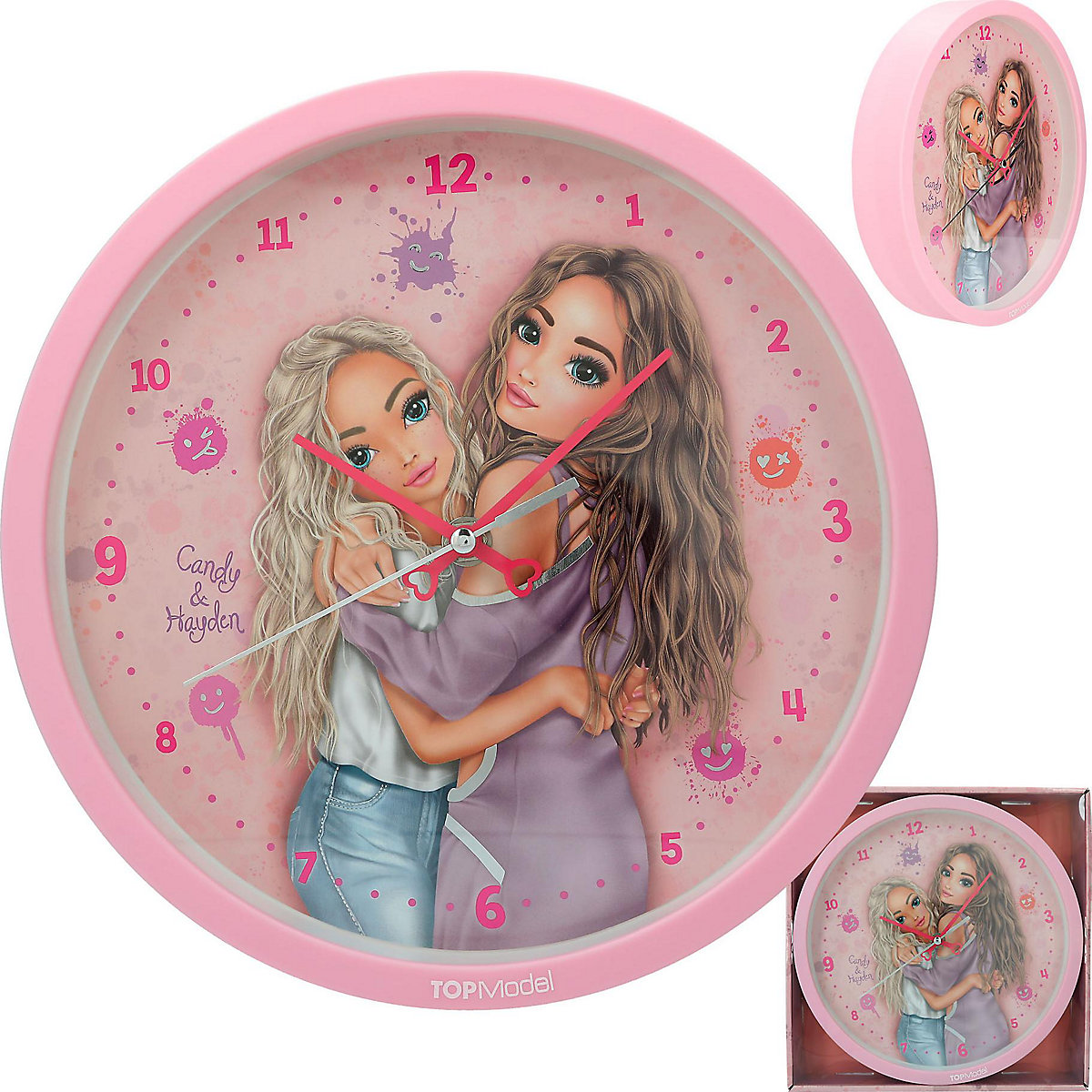 TOPModel Wanduhr HAPPY TOGETHER