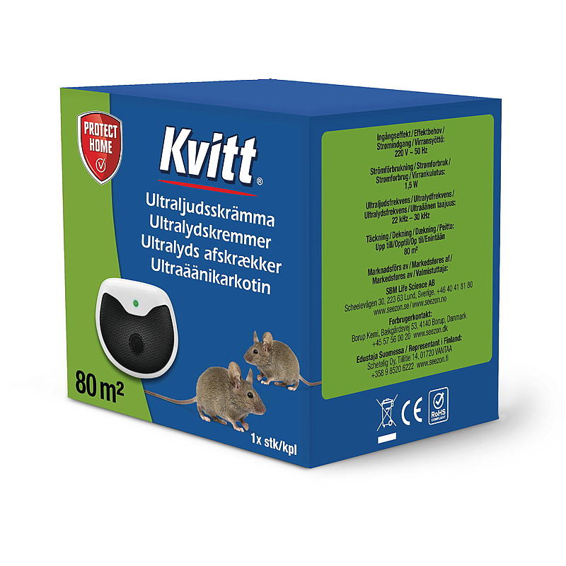 Protect Home Museskremmer 80m2, elektrisk, Protect Home