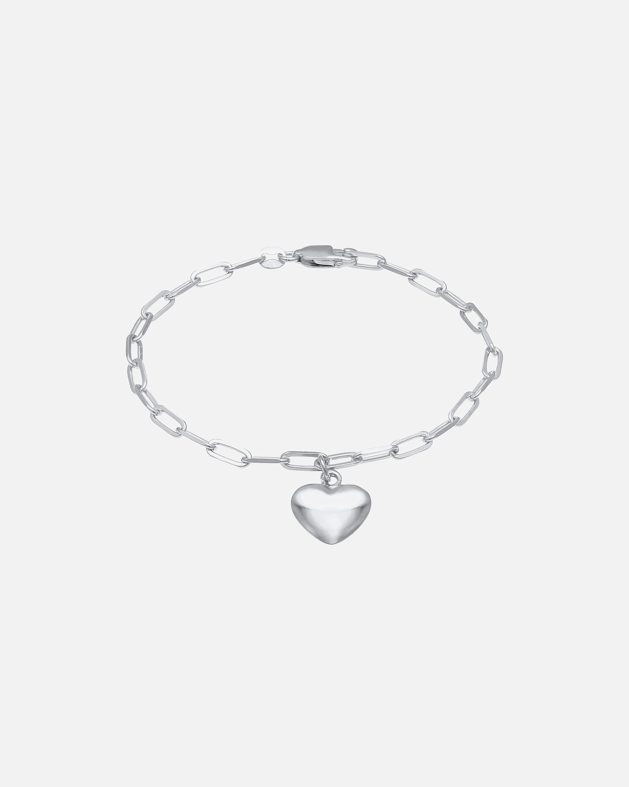 Elli Tendance oval Ladies Heart Love Links in 925 sterling silver