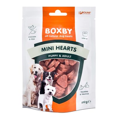 Boxby Puppy Snacks Mini Hearts