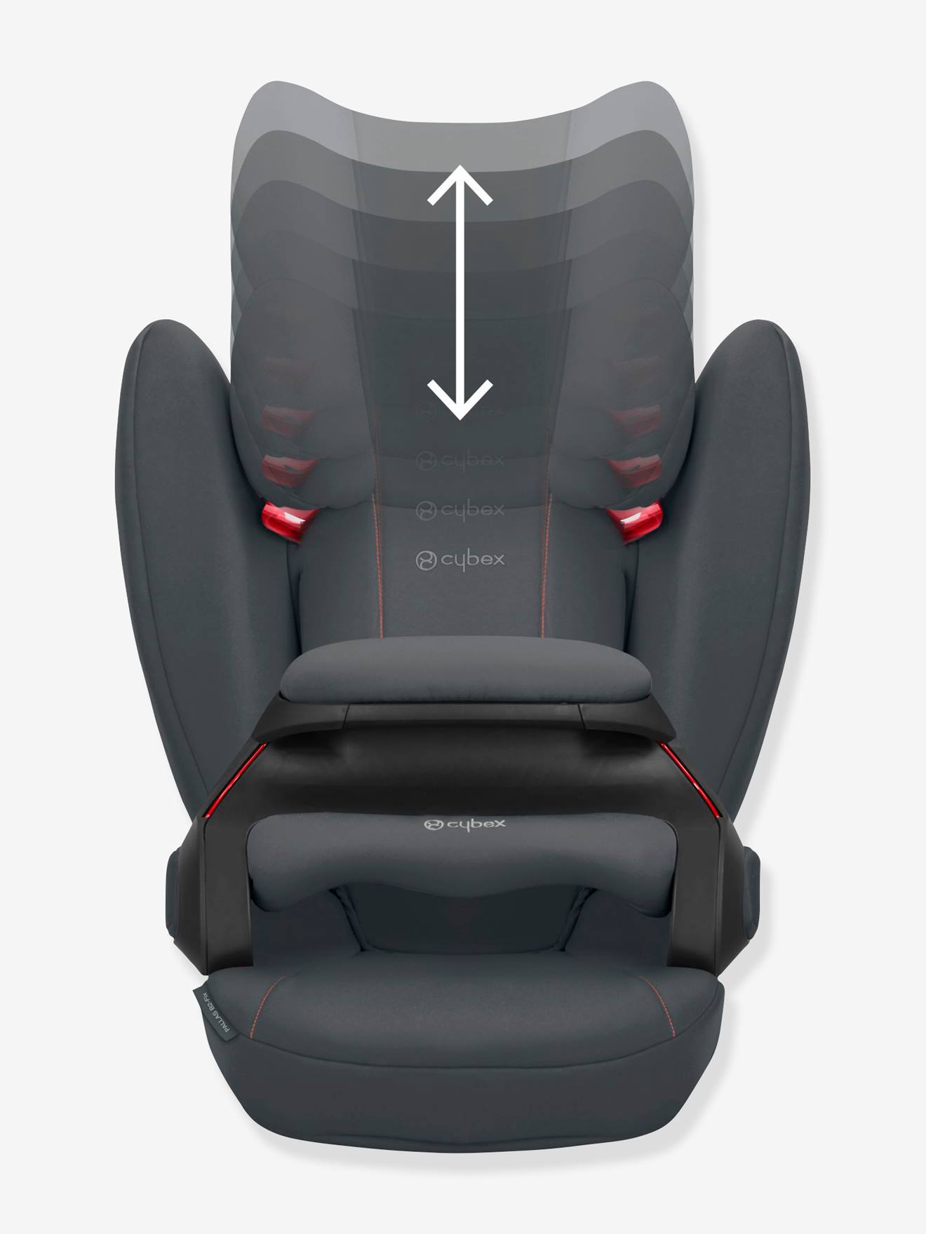 Siège-auto évolutif CYBEX Silver Pallas B2-Fix Isofix groupe 1/2/3 volcano black