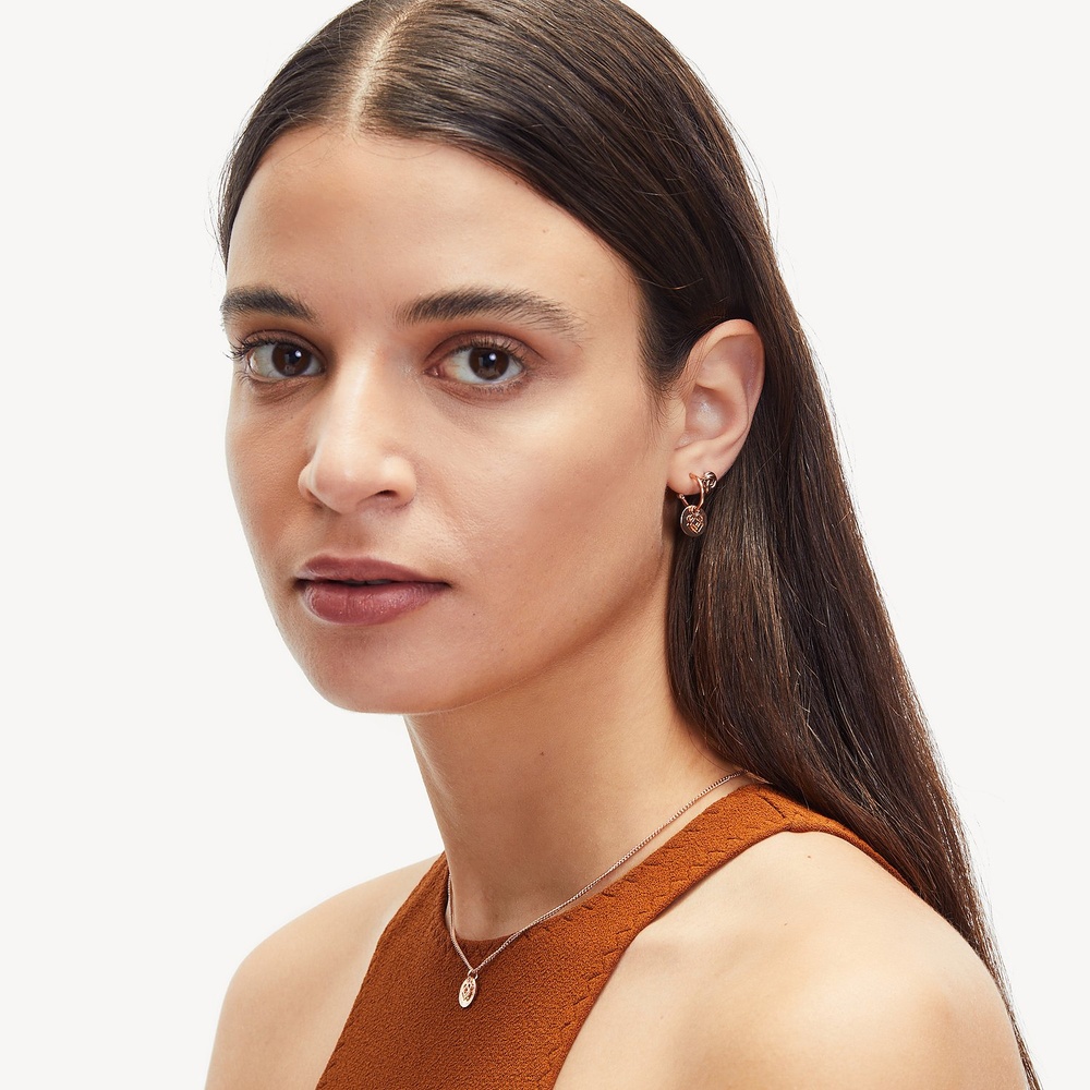Liebeskind Boucles d'oreilles à fermoir à poussette Acier inoxydable Boucles d'oreilles