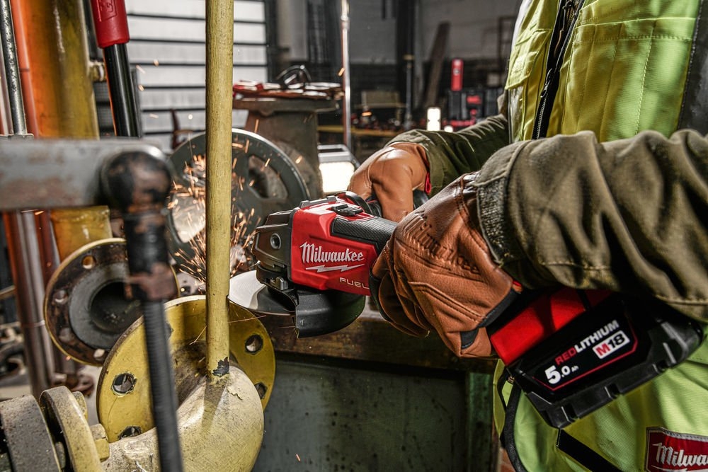 Milwaukee 4933478772 M18 FSAG115X-0 Kutna brusilica 115 mm 18V Kućište bez baterija i punjača