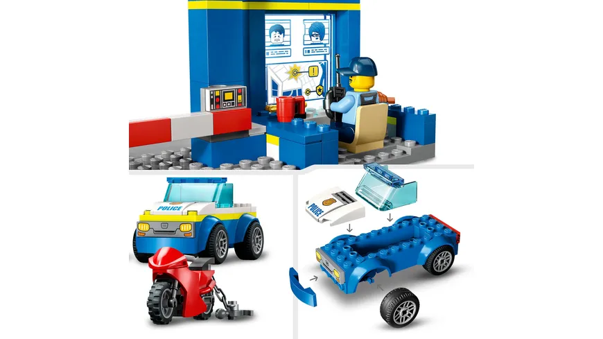 LEGO City 60370 Ausbruch aus der Polizeistation