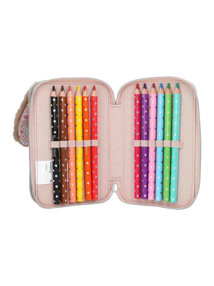 Depesche 2-Fach Federtasche MILO Princess Mimi 5,5 x 12 x 19 cm in bunt günstig kaufen onesize