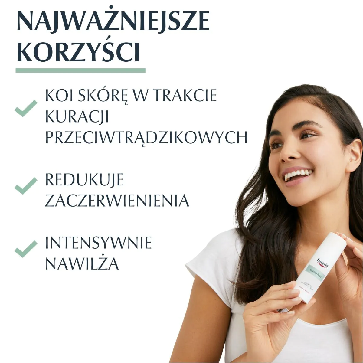 Eucerin Dermopure umirujuća krema za tretman protiv akni