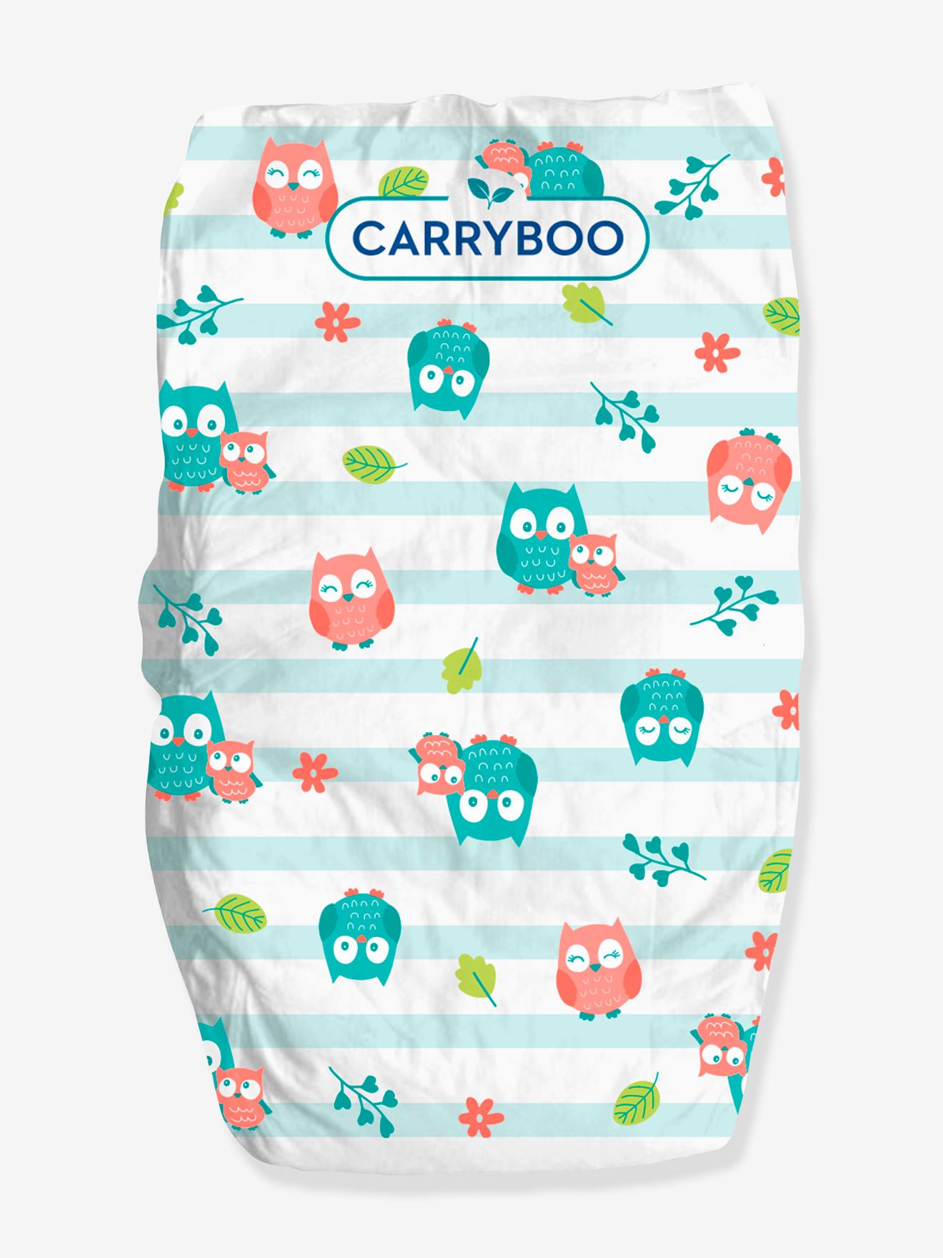 48 couches dermo-sensitives T4 (7-18 kg) CARRYBOO blanc