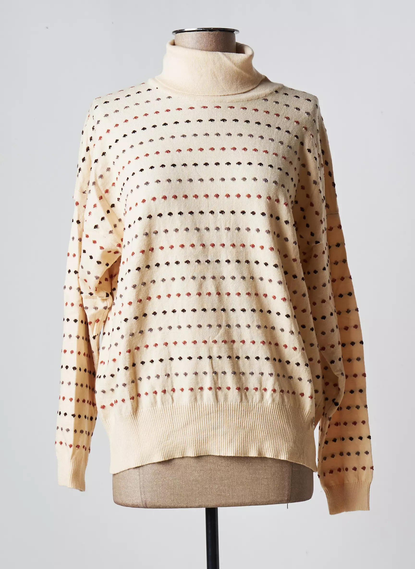 Lolitas Lolos Cols Roules Femme couleur beige