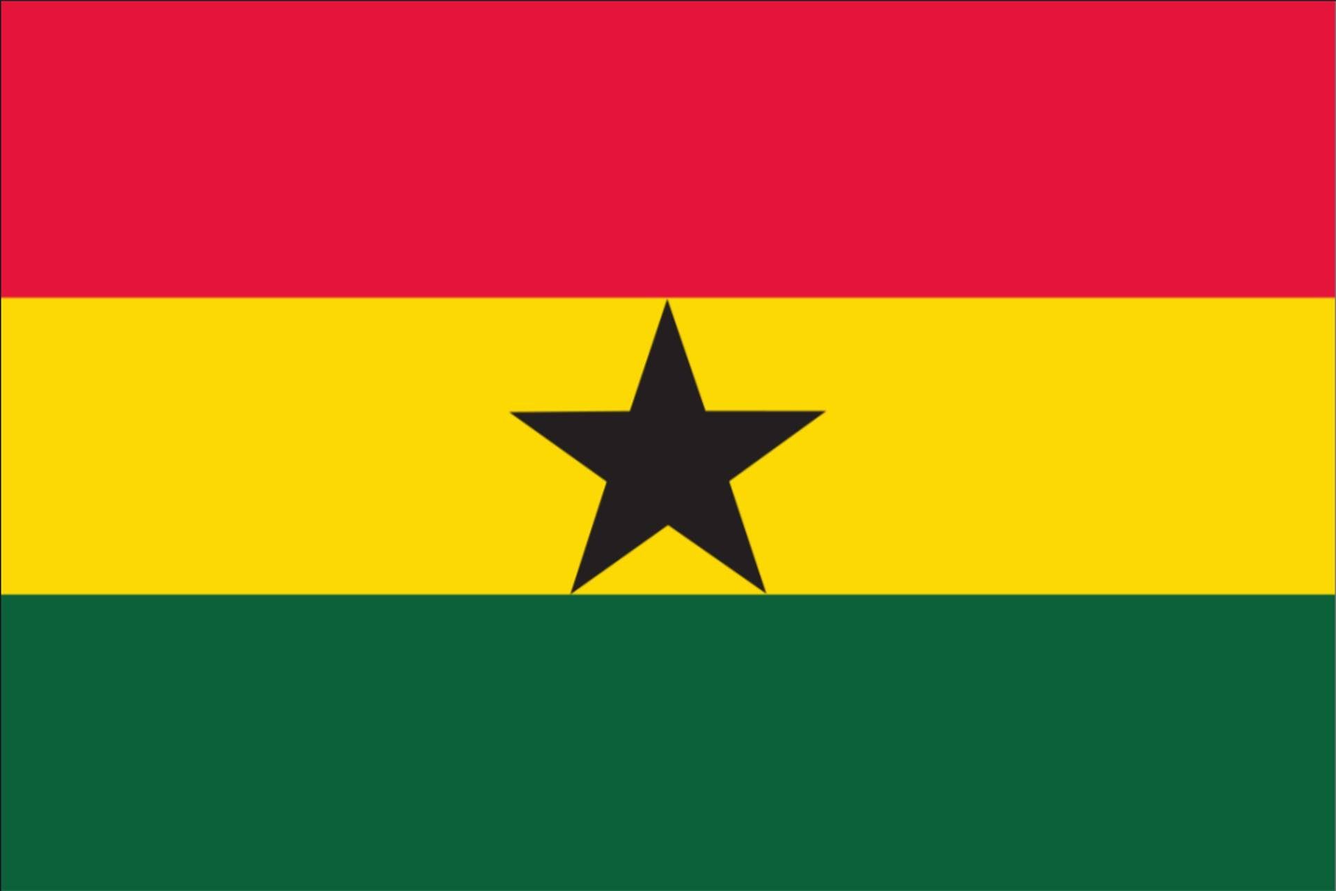 flaggenmeer Flagge Ghana 80 g/m²