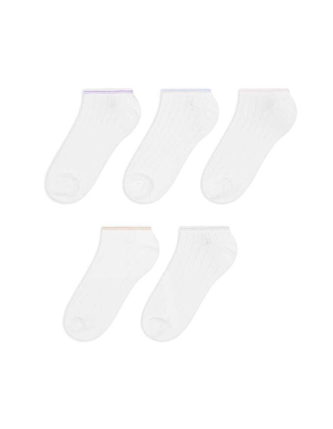 Sneakersocken - 5er-Pack