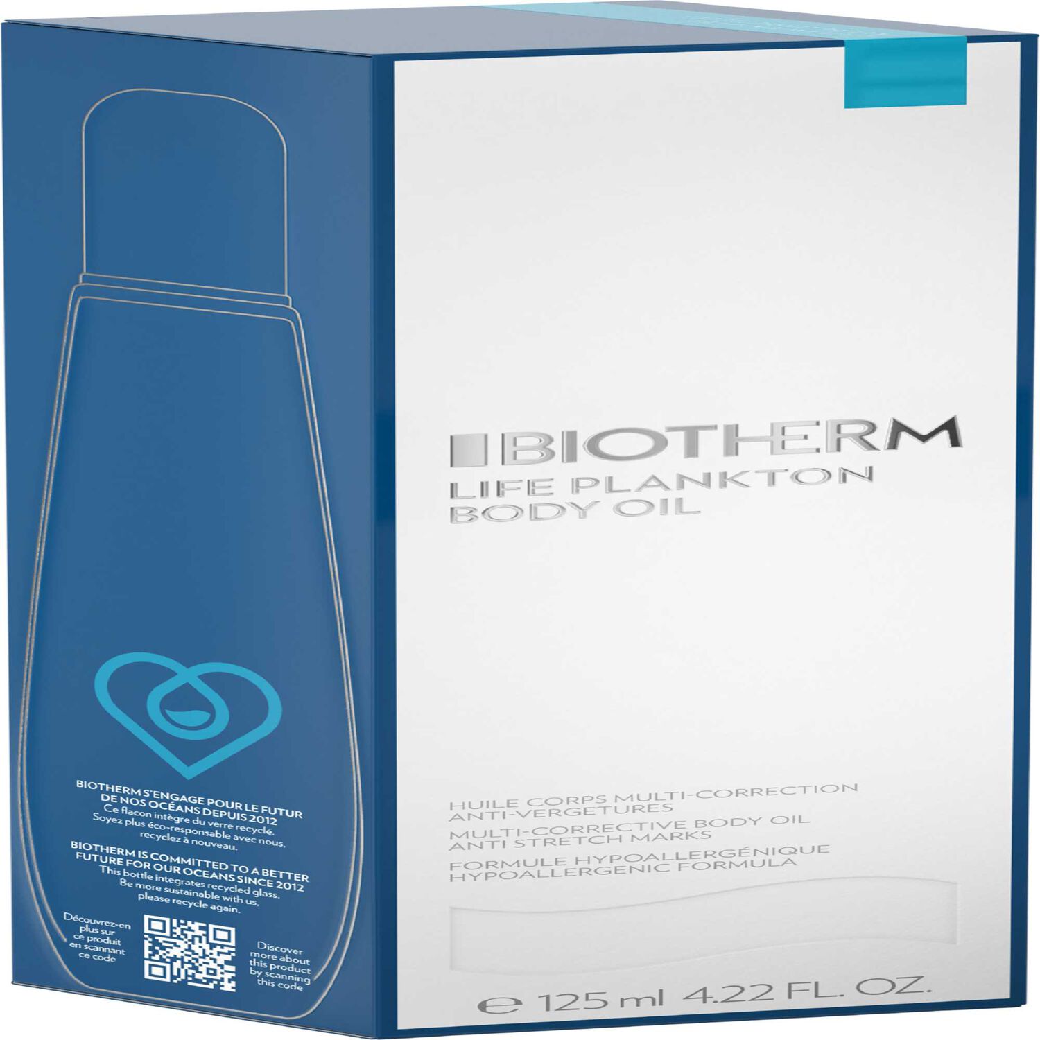 Biotherm Life Plankton™ Huile Corps Vergetures et Fermeté 125 ml