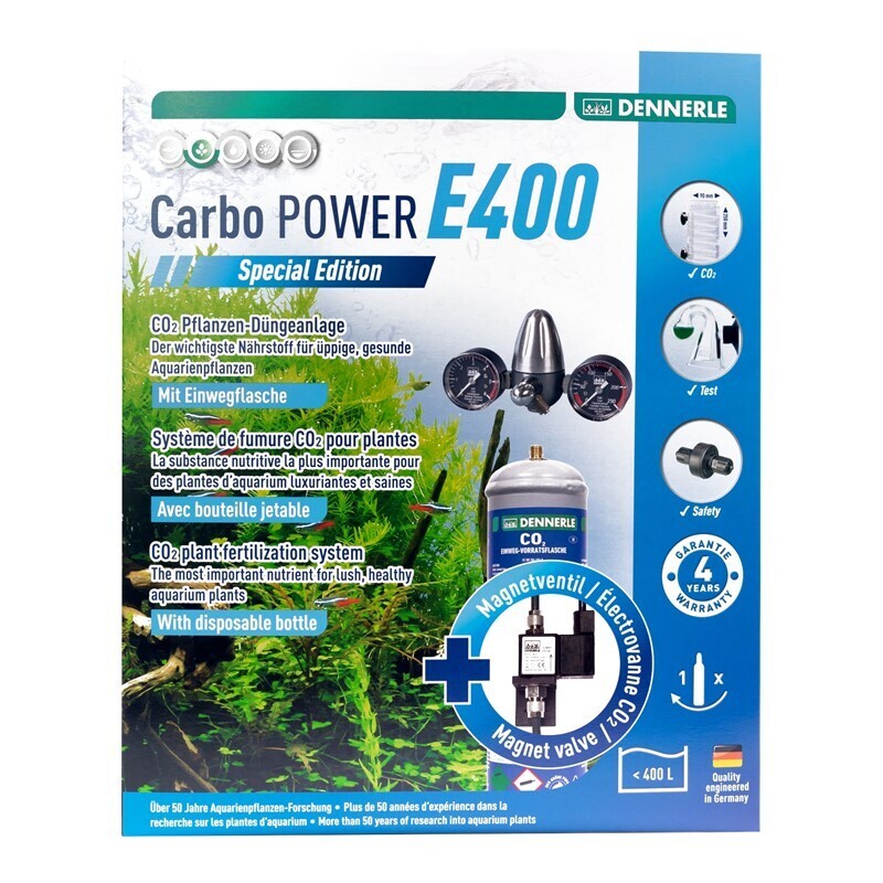 DENNERLE Pflanzenpflege DENNERLE EINWEG Carbo Power E400 Special Edition