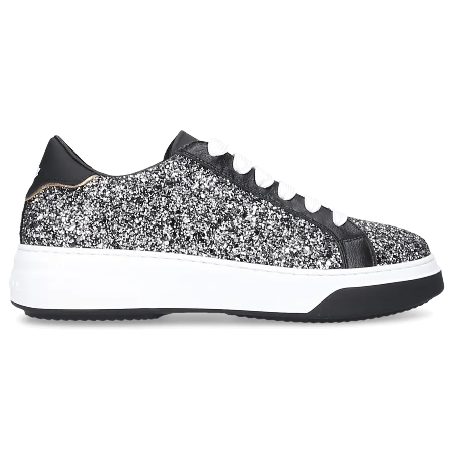 Dsquared2 - Sneaker low BUMPER Glitter - schwarz