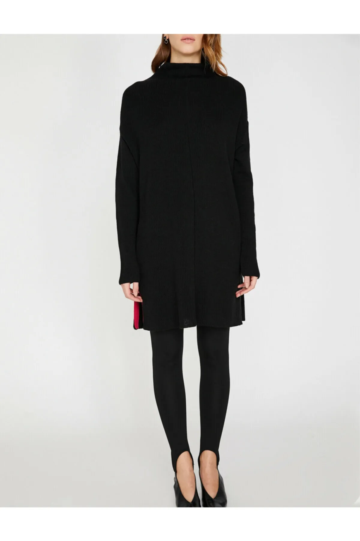 Koton  Schwarze Tunika für Damen 9KAK92654HT