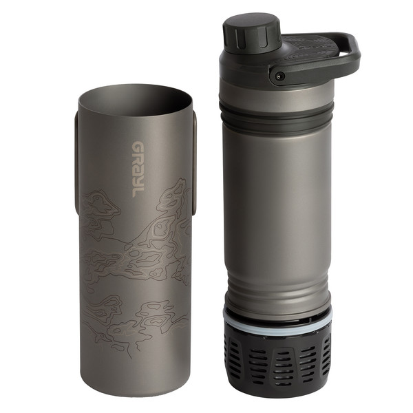 ULTRAPRESS PURIFIER TITANIUM BOTTLE - Trinkwasserfilter