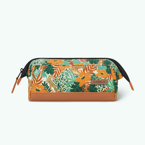 Picos green school pencil case