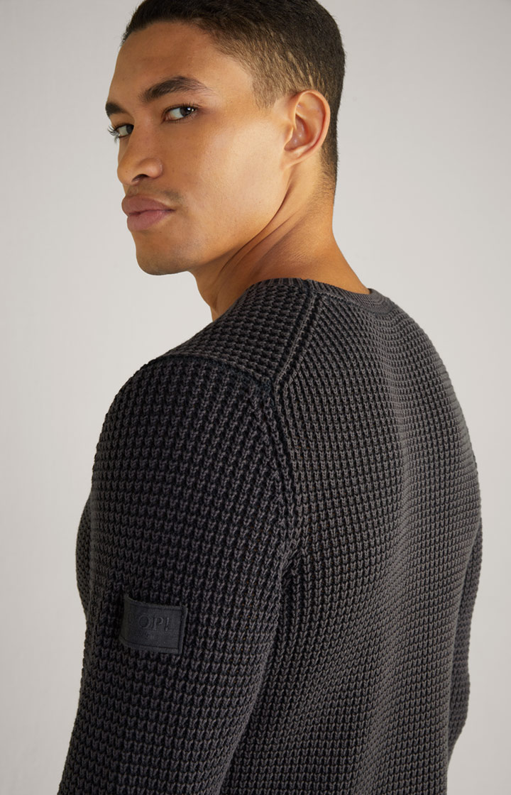 Strickpullover Hadriano in Schwarz