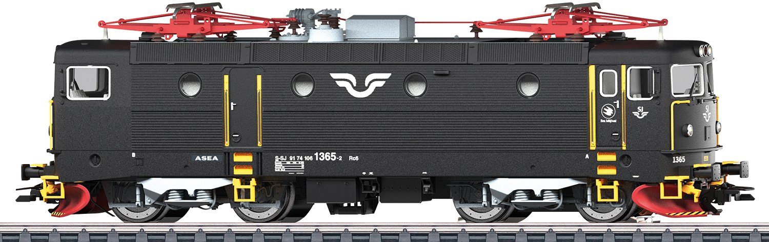 Märklin Elektrolokomotive Rc 6 - 39280, Spur H0, mit Licht- und Soundeffekten; Made in Europe