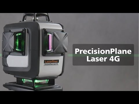 Laserliner 039.600L PrecisionPlane-Laser 4G Pro Tredimensjonal laser med 4 grønne 360° lasersirkler