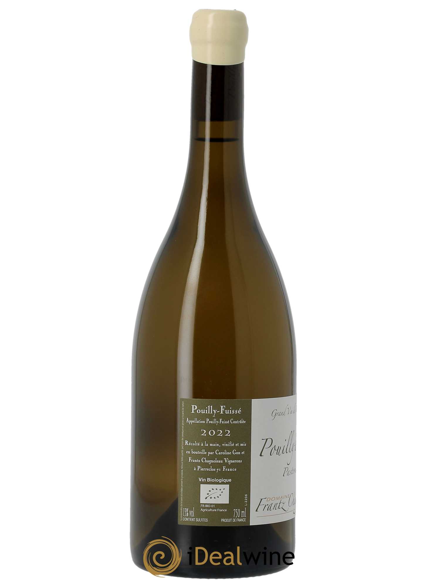 Pouilly-Fuissé Pastoral Frantz Chagnoleau (Domaine)  2022 - Lot de 1 Bouteille