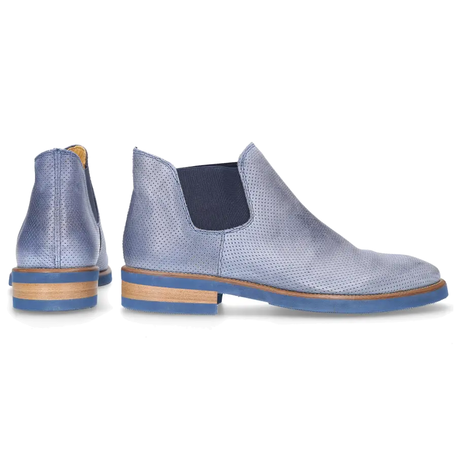 Budapester - Chelsea Boots 5048 Kalbsleder - blau